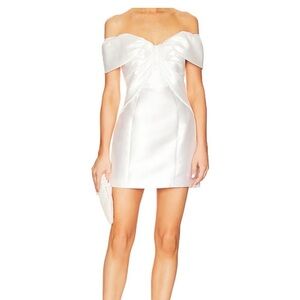 Elliatt Off-Shoulder White Wedding Dress